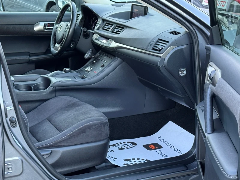 Lexus CT 200h FACELIFT-1.8-HYBRID-136KC-АЛКАНТАРА-КАМЕРA-LED-НОВ, снимка 14 - Автомобили и джипове - 52419958