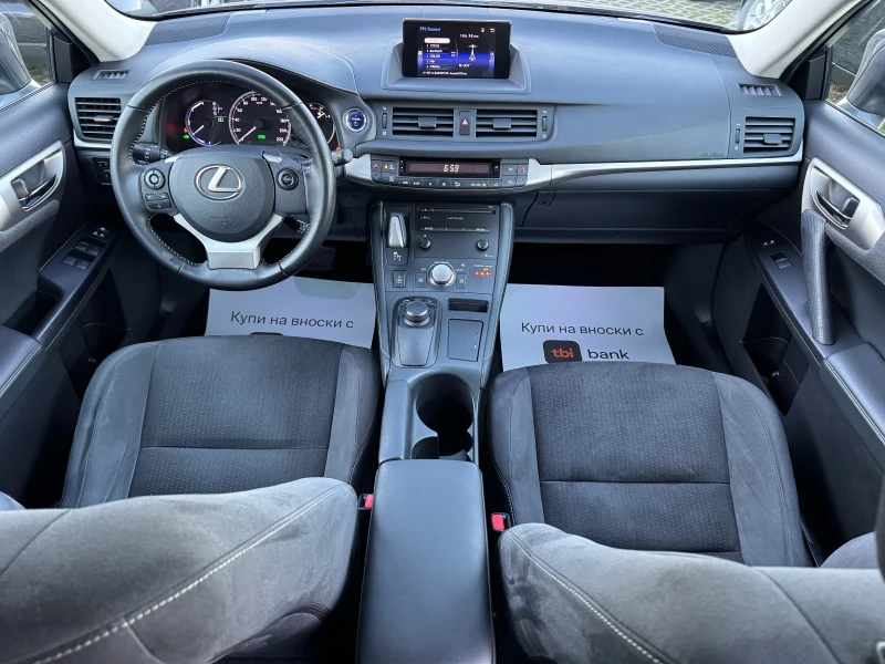 Lexus CT 200h FACELIFT-1.8-HYBRID-136KC-АЛКАНТАРА-КАМЕРA-LED-НОВ, снимка 13 - Автомобили и джипове - 52419958