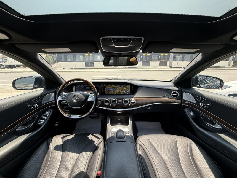 Mercedes-Benz S 550 4MATIC| LWB| AMG-PKG| BURMESTER| DISTRONIC, снимка 6 - Автомобили и джипове - 53055321