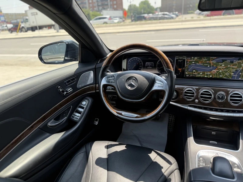 Mercedes-Benz S 550 4MATIC| LWB| AMG-PKG| BURMESTER| DISTRONIC, снимка 7 - Автомобили и джипове - 53055321