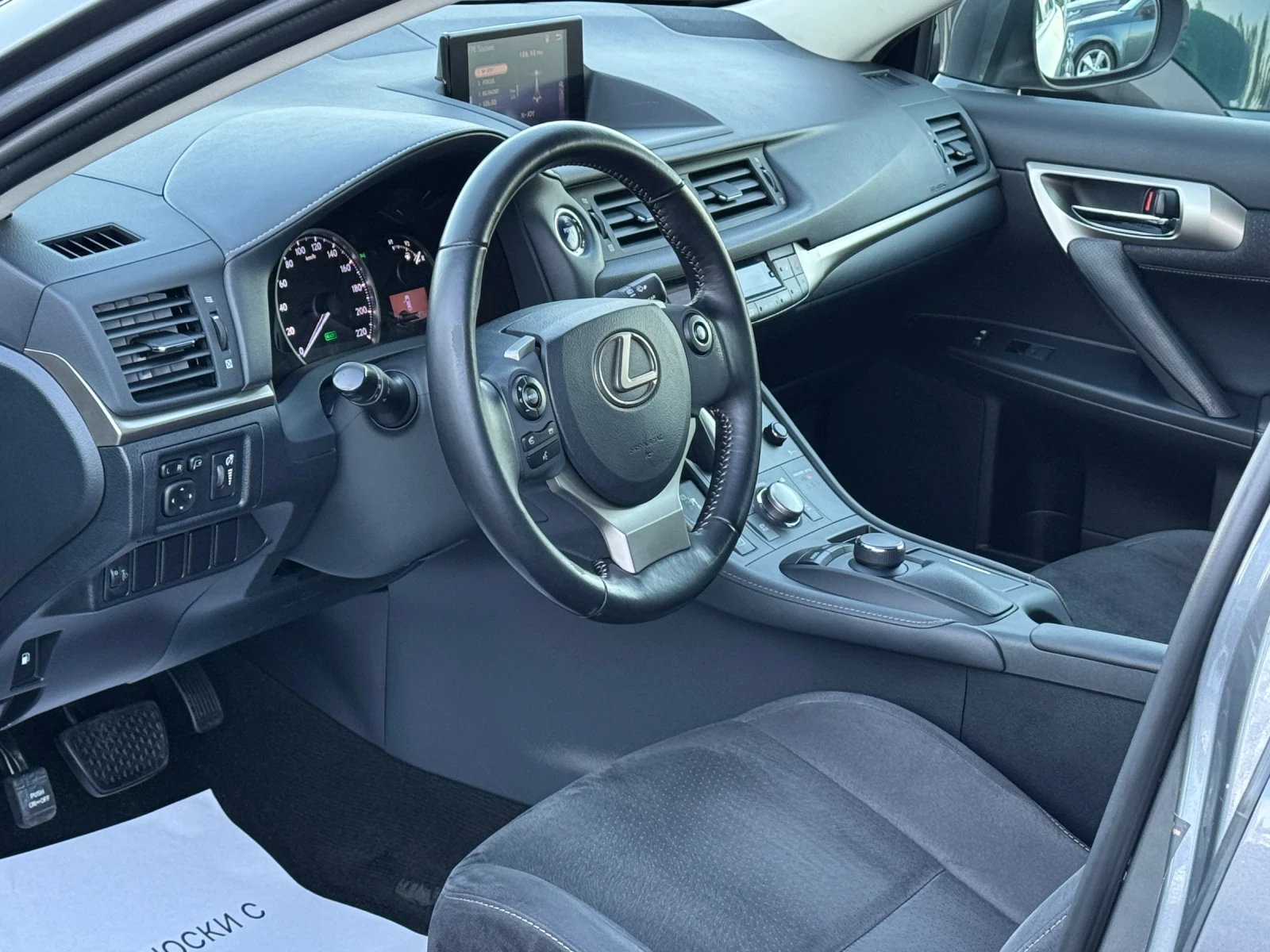 Lexus CT 200h FACELIFT-1.8-HYBRID-136KC-АЛКАНТАРА-КАМЕРA-LED-НОВ - изображение 10