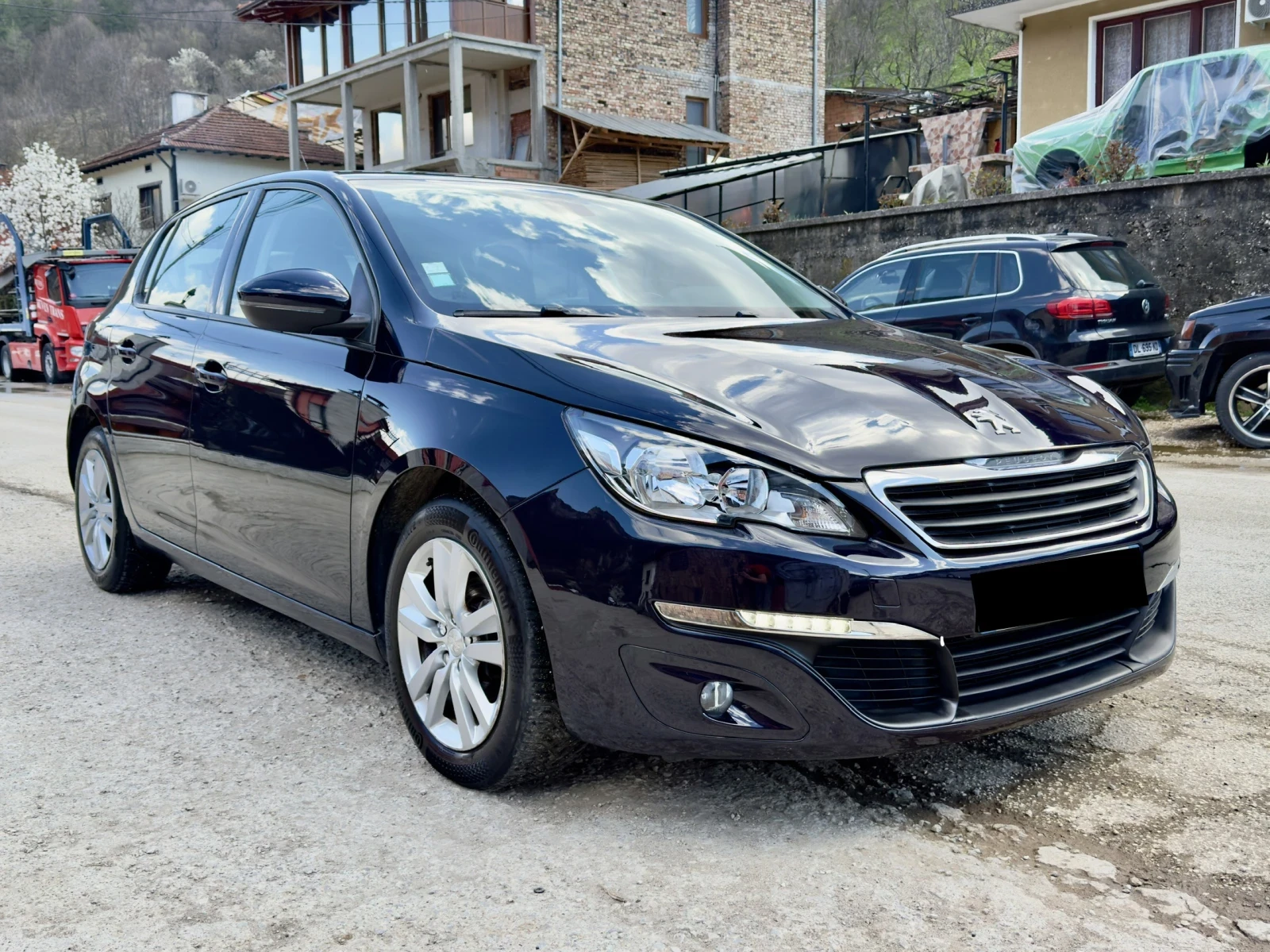 Peugeot 308 ТОП!! 1.6HDI 100кс Navi Парктроник , снимка 2 - Автомобили и джипове - 55238771