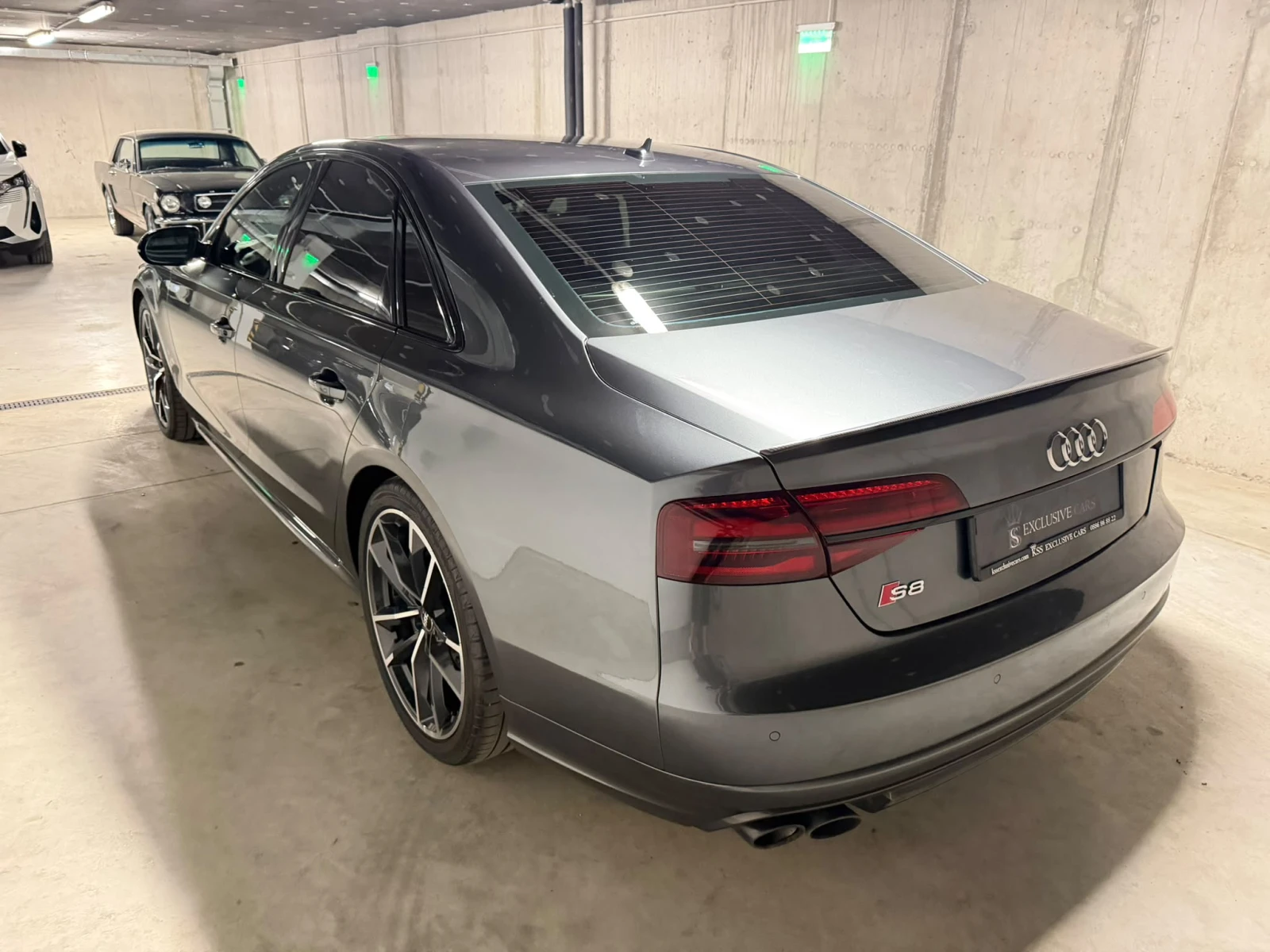 Audi S8 PLUS* KERAMIKA* CARBON* B&O* ВЕНТИЛАЦИЯ* МАСАЖ* , снимка 5 - Автомобили и джипове - 55114279