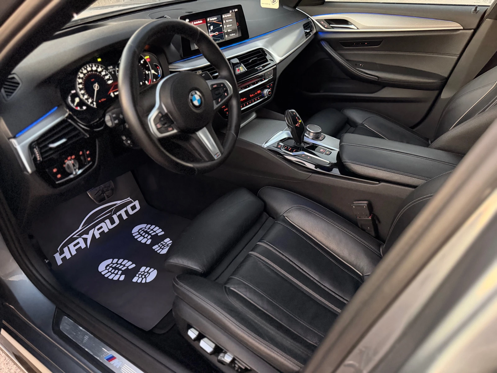 BMW 530 d= M-performance= Keyless Go= HUD= 360* Camera= , снимка 9 - Автомобили и джипове - 55545619