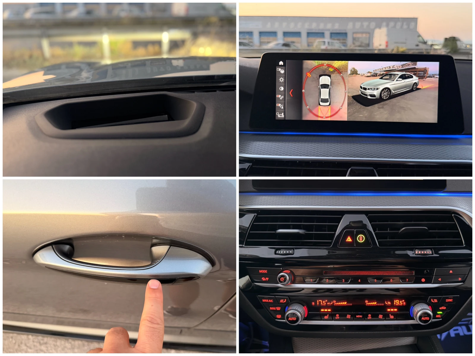 BMW 530 d= M-performance= Keyless Go= HUD= 360* Camera= , снимка 17 - Автомобили и джипове - 55545619