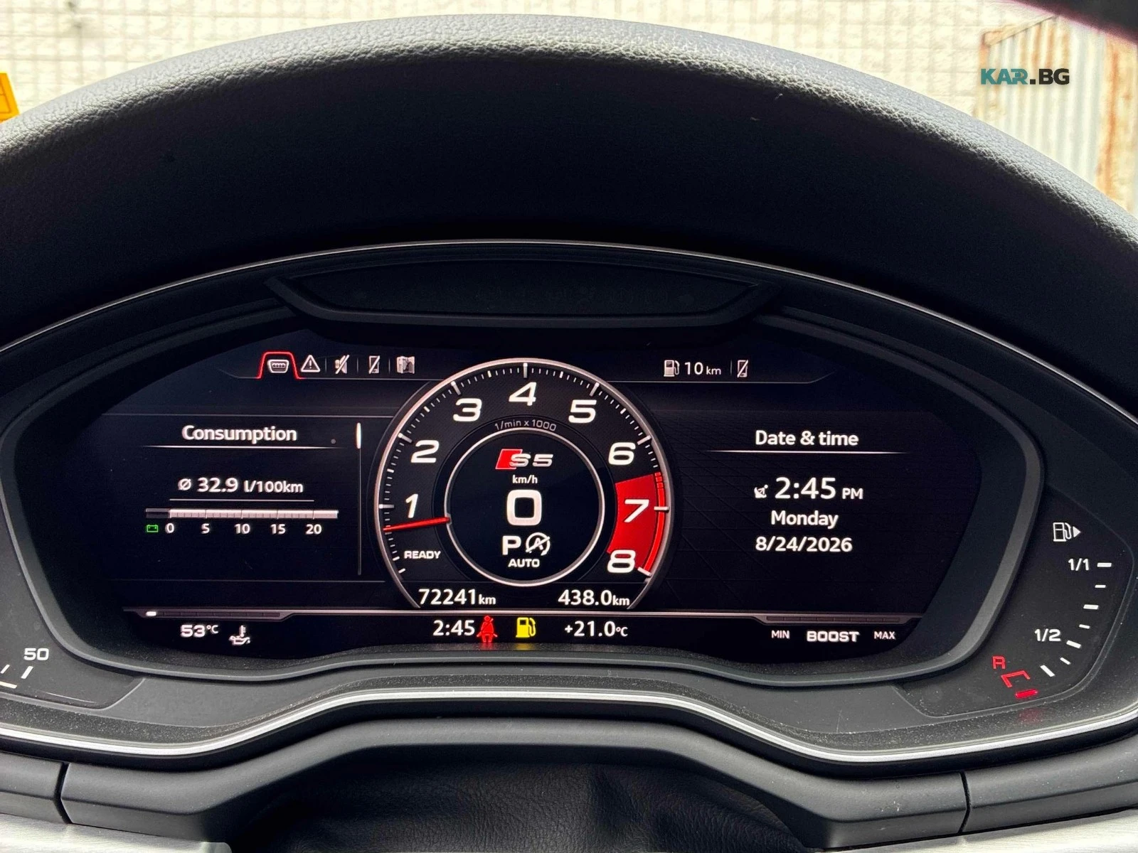 Audi S5 Sportback * Full * АвтоКредит * (ЦЕНА ДО БГ), снимка 10 - Автомобили и джипове - 55828364