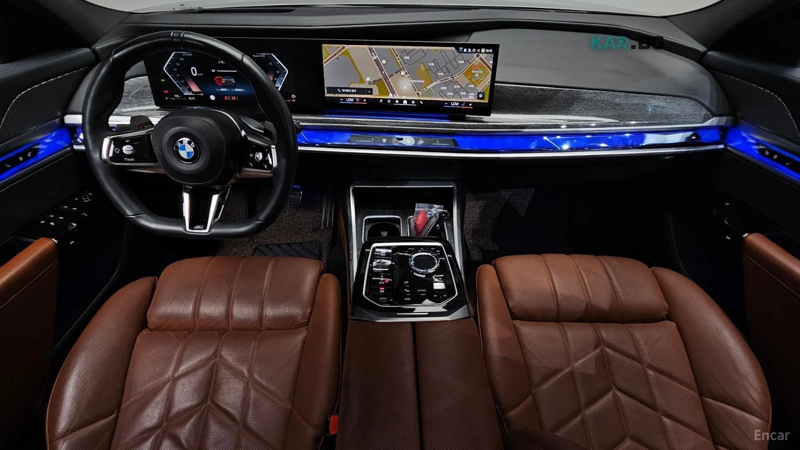 BMW 740 M  Crystal Headlights* Theater Scree, снимка 5 - Автомобили и джипове - 56069604