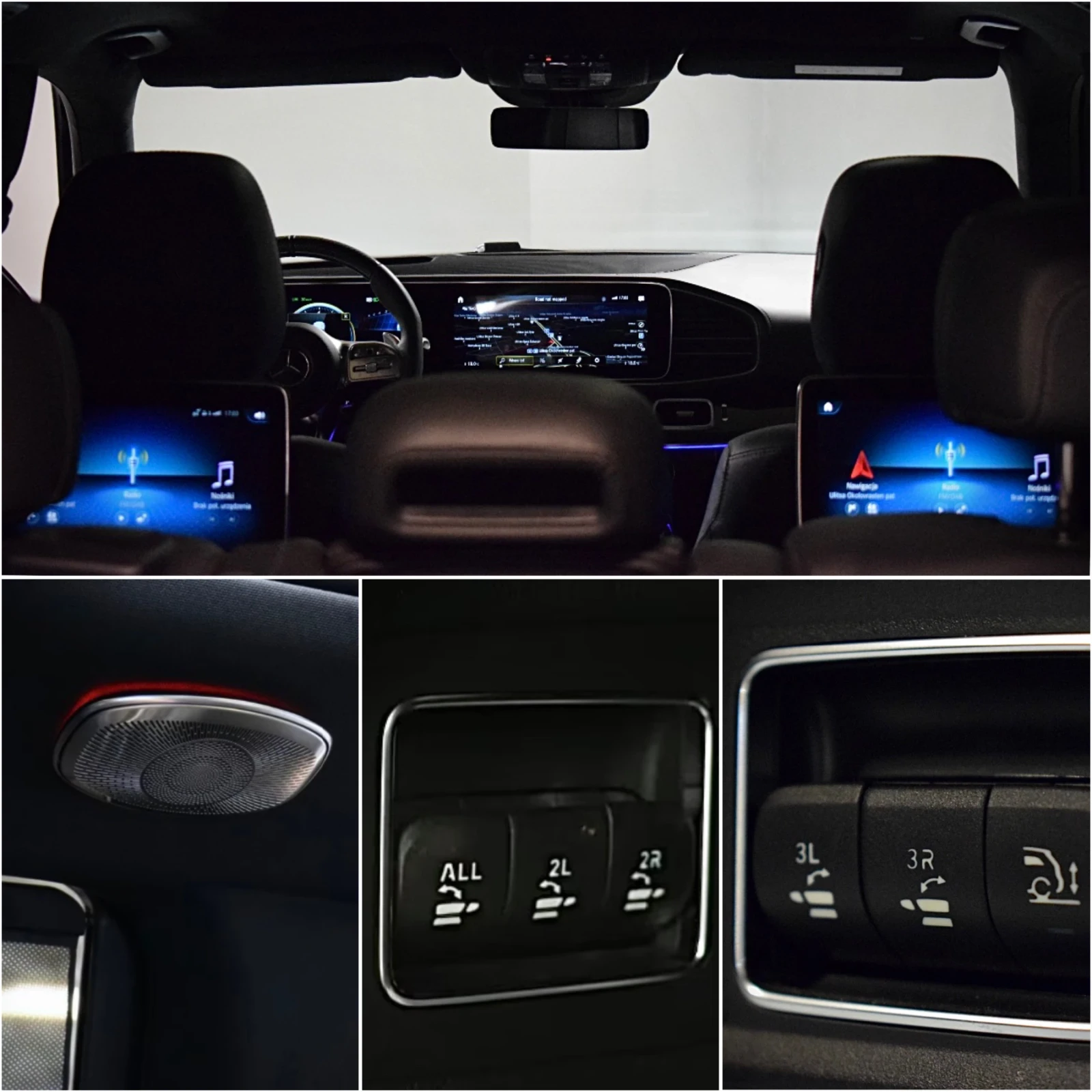 Mercedes-Benz GLS 63 AMG V8 612HP 4M+ CARBON FULL 78000KM, снимка 15 - Автомобили и джипове - 55557805