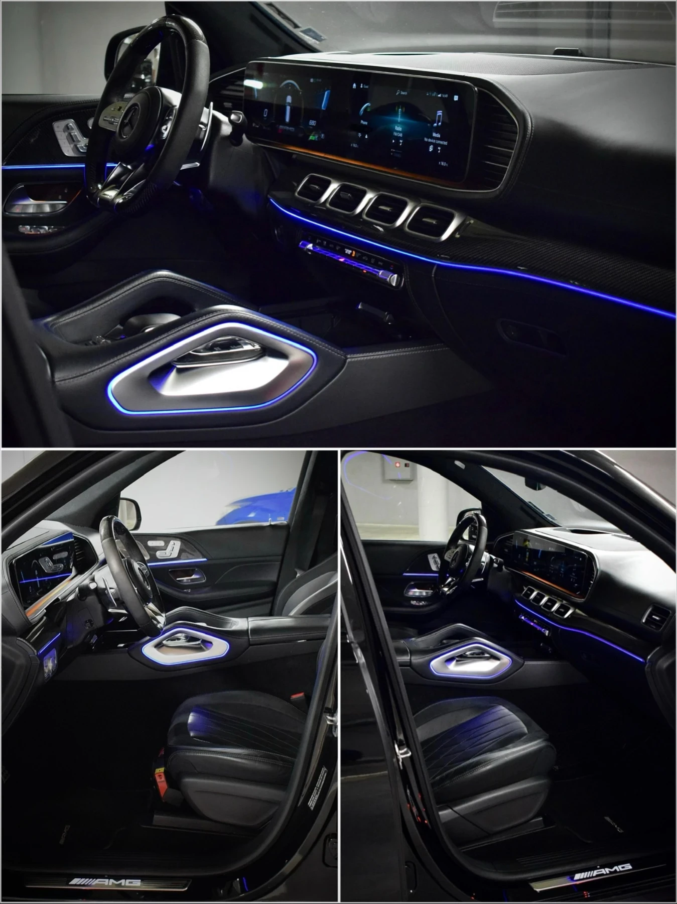 Mercedes-Benz GLS 63 AMG V8 612HP 4M+ CARBON FULL 78000KM, снимка 10 - Автомобили и джипове - 55557805