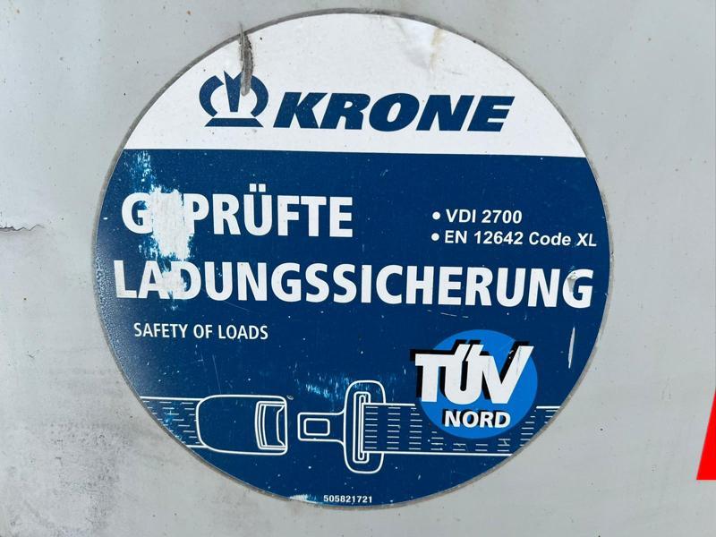 Полуремарке Krone SD EN 12 642-XL CODE BOGE, снимка 15 - Ремаркета - 37176055