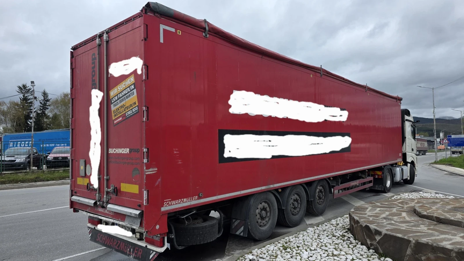 Полуремарке Schwarzmuller ШУБОДЕН 92  куб.см, снимка 3 - Ремаркета - 54376366