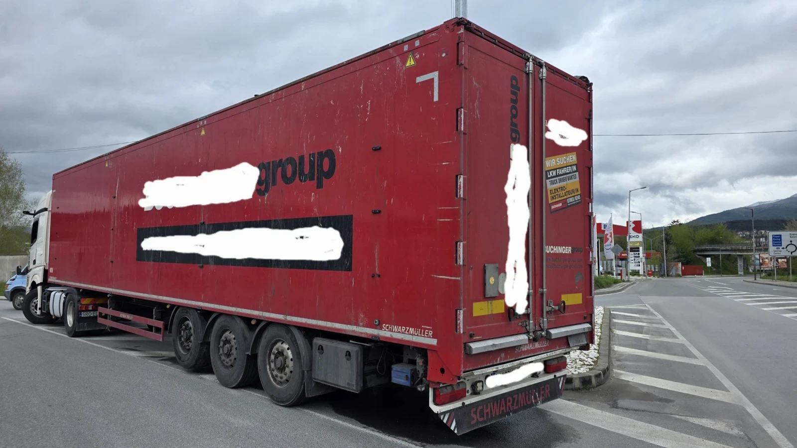 Полуремарке Schwarzmuller ШУБОДЕН 92  куб.см, снимка 2 - Ремаркета - 54376366