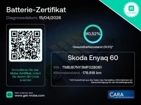 Skoda Enyaq IV60 SOH 91% ��� ���������  | Mobile.bg � ����� ������ 17