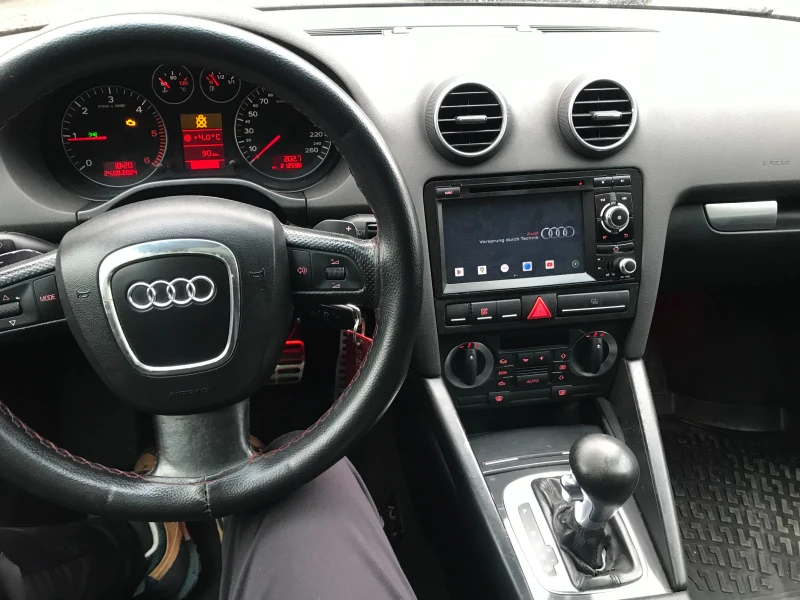 Audi A3 2.0  TDI AVTOMAT, снимка 12 - Автомобили и джипове - 48639109