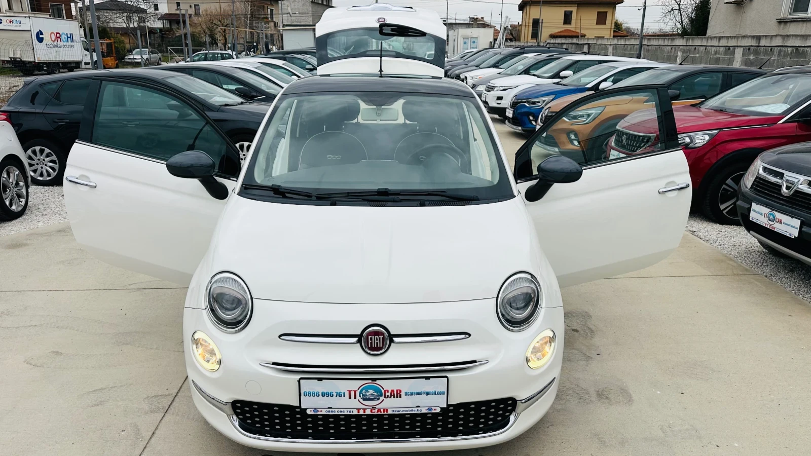 Fiat 500 1.2i Климатик! Газов инжекцион!  EURO 6b, снимка 7 - Автомобили и джипове - 53918323