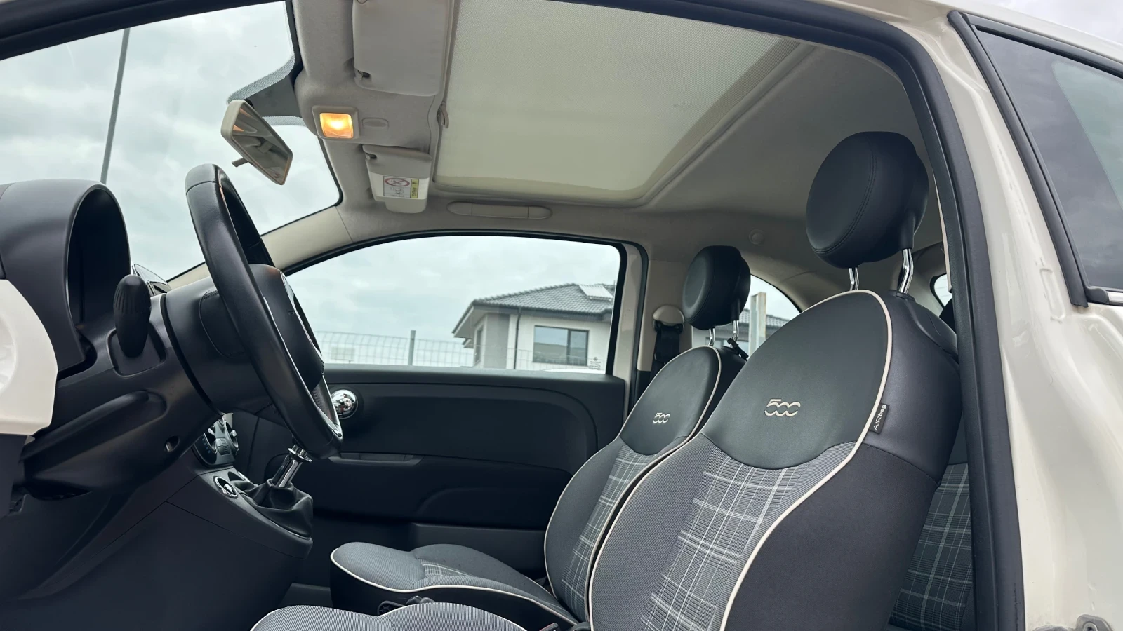 Fiat 500 1.2i Климатик! Газов инжекцион!  EURO 6b, снимка 11 - Автомобили и джипове - 53918323