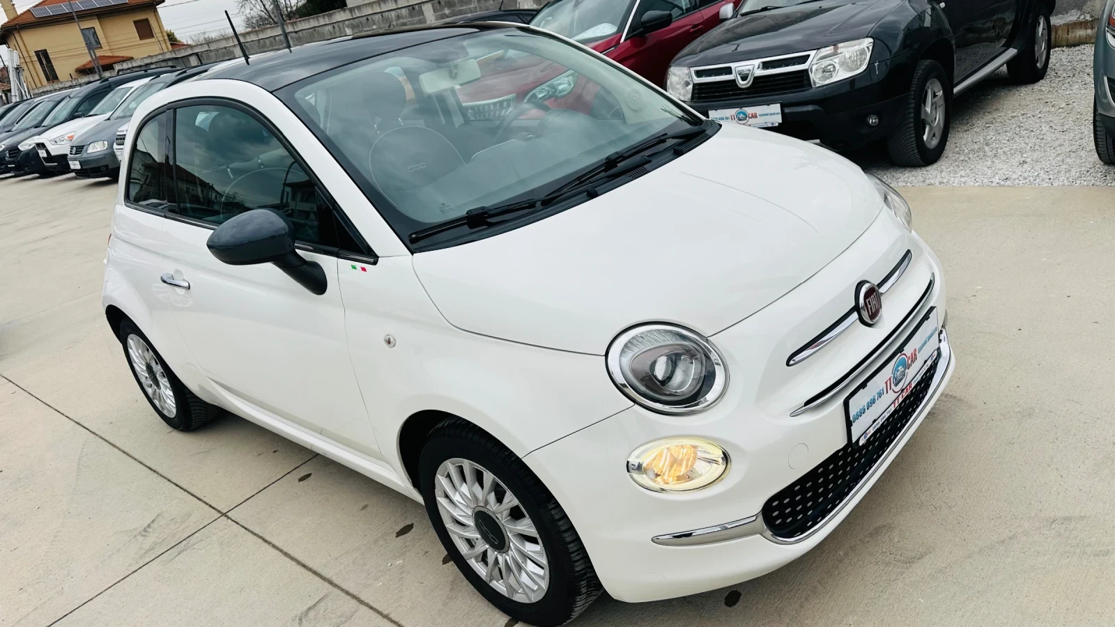 Fiat 500 1.2i Климатик! Газов инжекцион!  EURO 6b, снимка 3 - Автомобили и джипове - 53918323