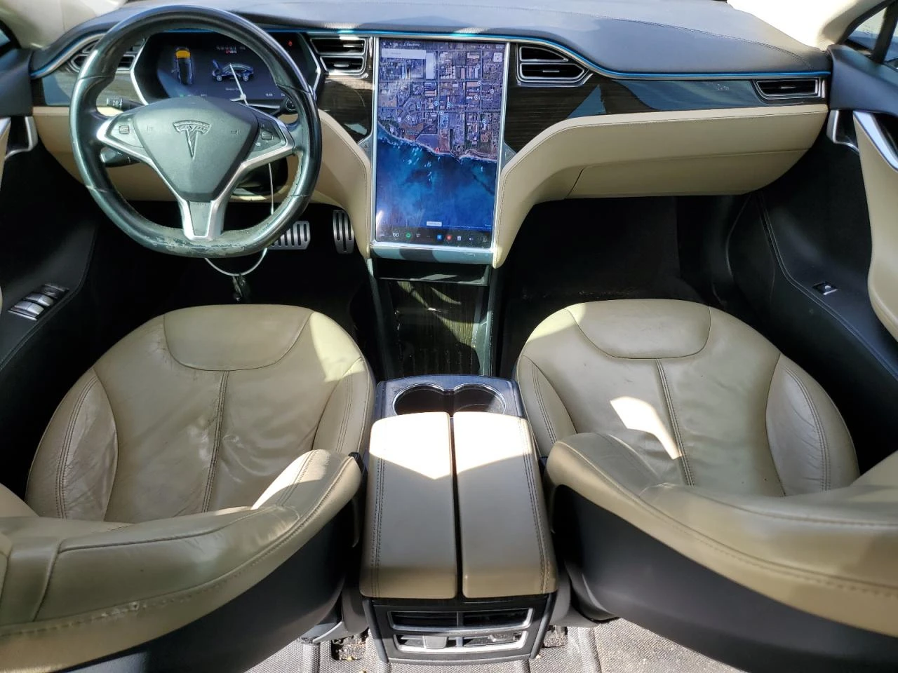 Tesla Model S P85, снимка 8 - Автомобили и джипове - 54623276
