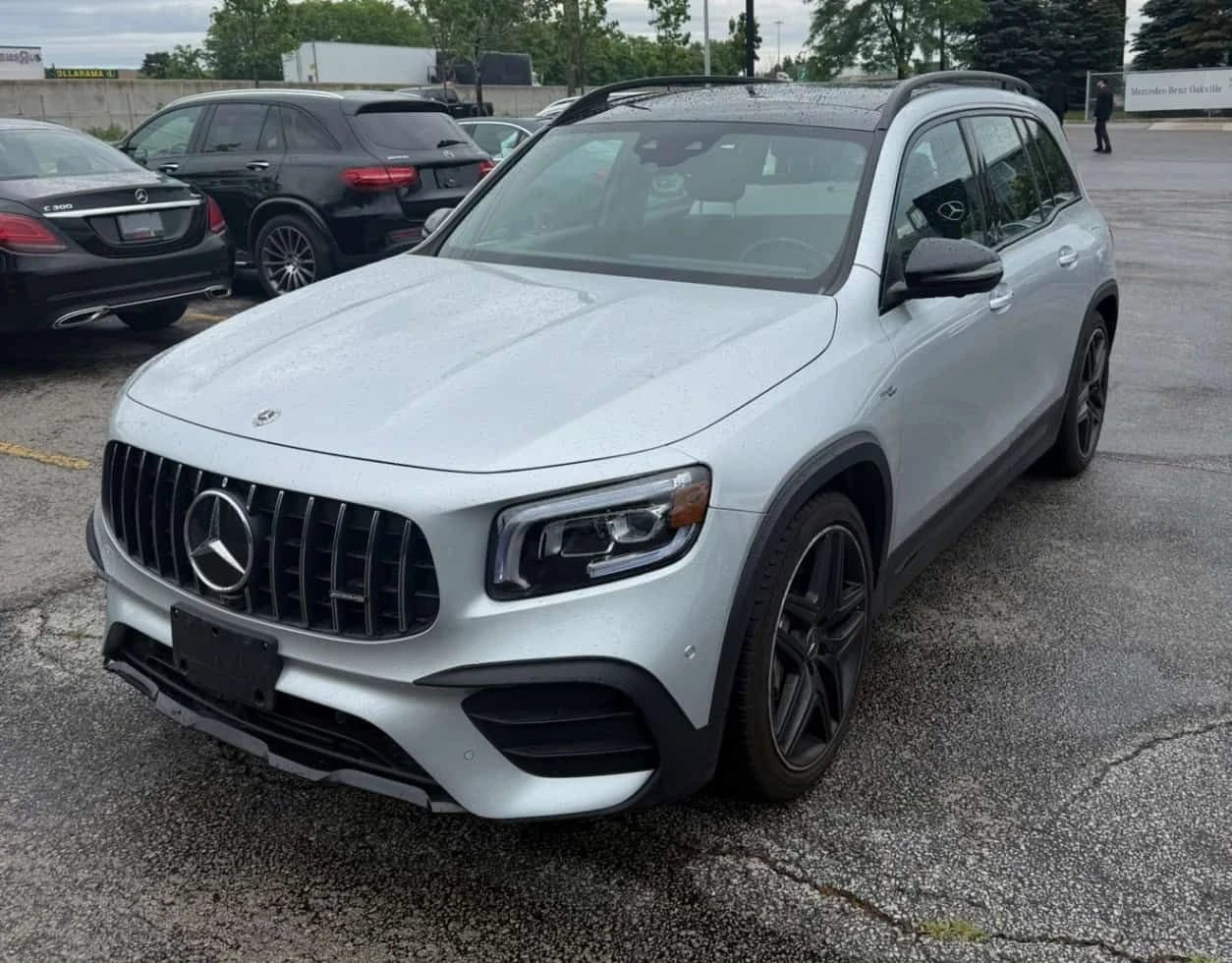 Mercedes-Benz GLB35AMG HUD/ПОДГРЕВ/ПАНО/360/+ ГУМИ/CARFAX/ФИНАНСИРАНЕ