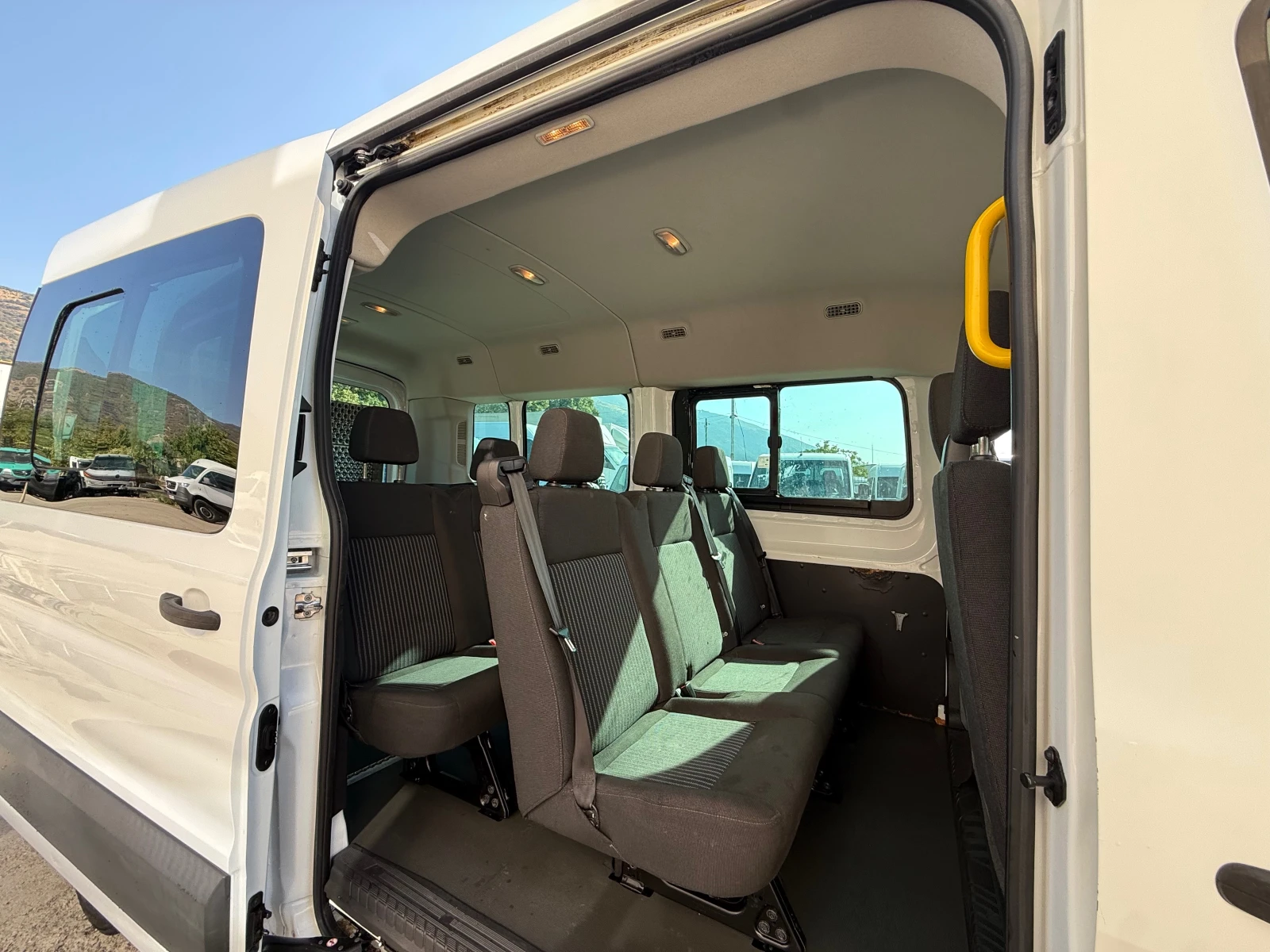 Ford Transit 9МЕСТА , 2хКЛИМА , ПЪТНИЧЕСКИ , FULL, снимка 7 - Бусове и автобуси - 55898176