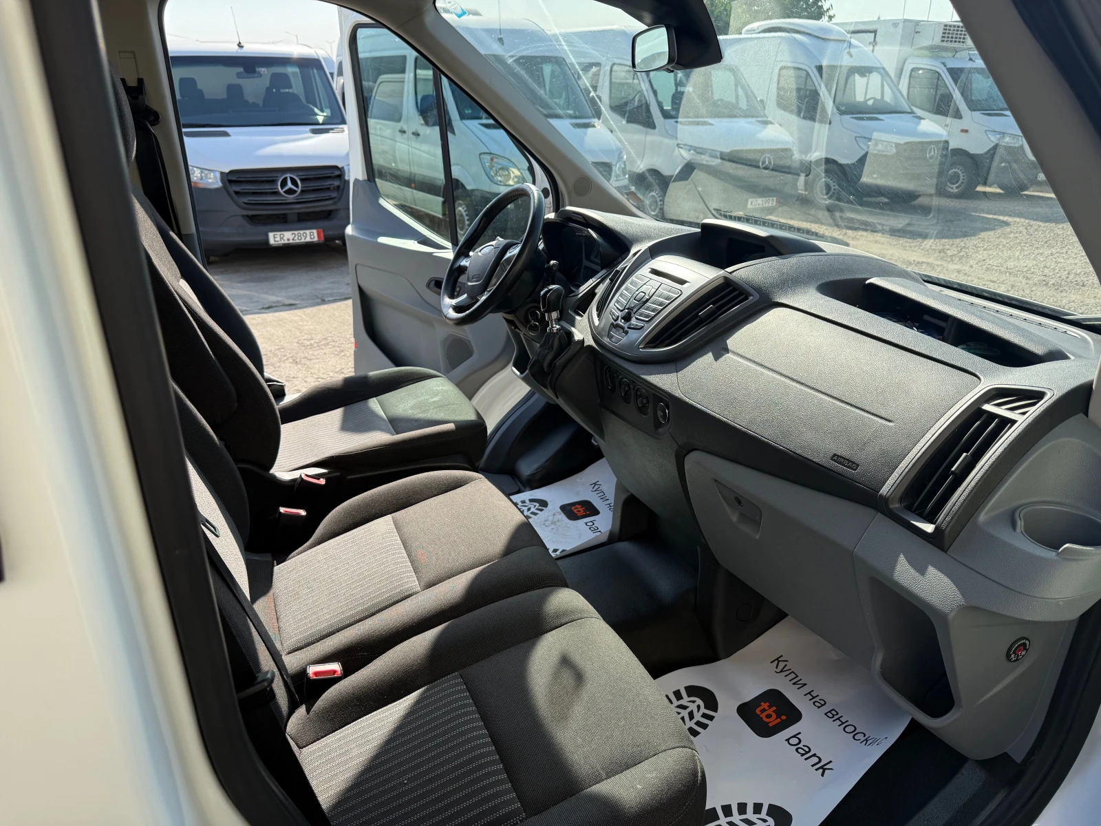 Ford Transit 9МЕСТА , 2хКЛИМА , ПЪТНИЧЕСКИ , FULL, снимка 10 - Бусове и автобуси - 55898176