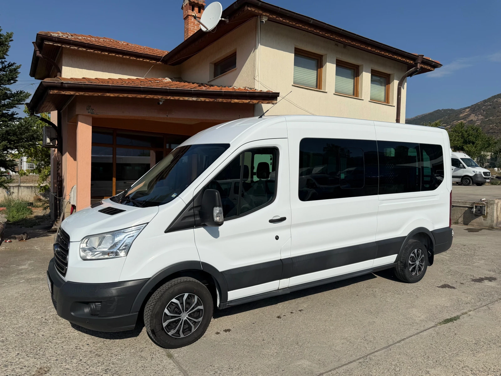 Ford Transit 9МЕСТА , 2хКЛИМА , ПЪТНИЧЕСКИ , FULL, снимка 2 - Бусове и автобуси - 55898176