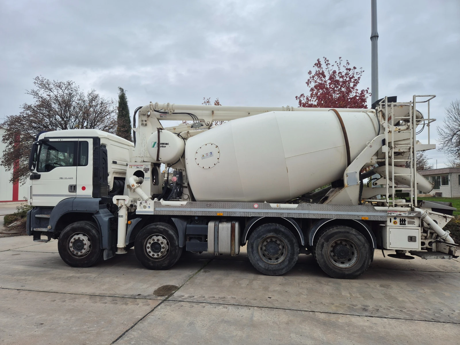 Бетон помпа Друга марка MAN TGS 35.420 SCHWING FBP24-125 - изображение 5