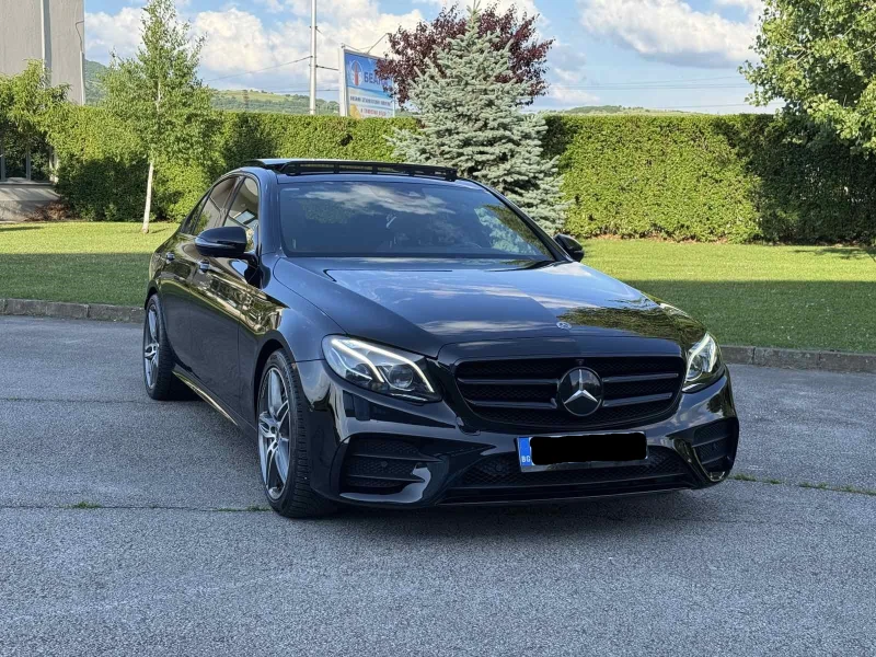 Mercedes-Benz E 350 AMG/BURMESTER/9G-TRONIC/PANORAMA/360КАМЕРИ, снимка 5 - Автомобили и джипове - 51564457