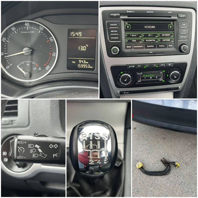 Skoda Octavia 1.2TURBO 105кс. 159 000км EURO 5A КЛИМАТРОНИК, снимка 13 - Автомобили и джипове - 51897404