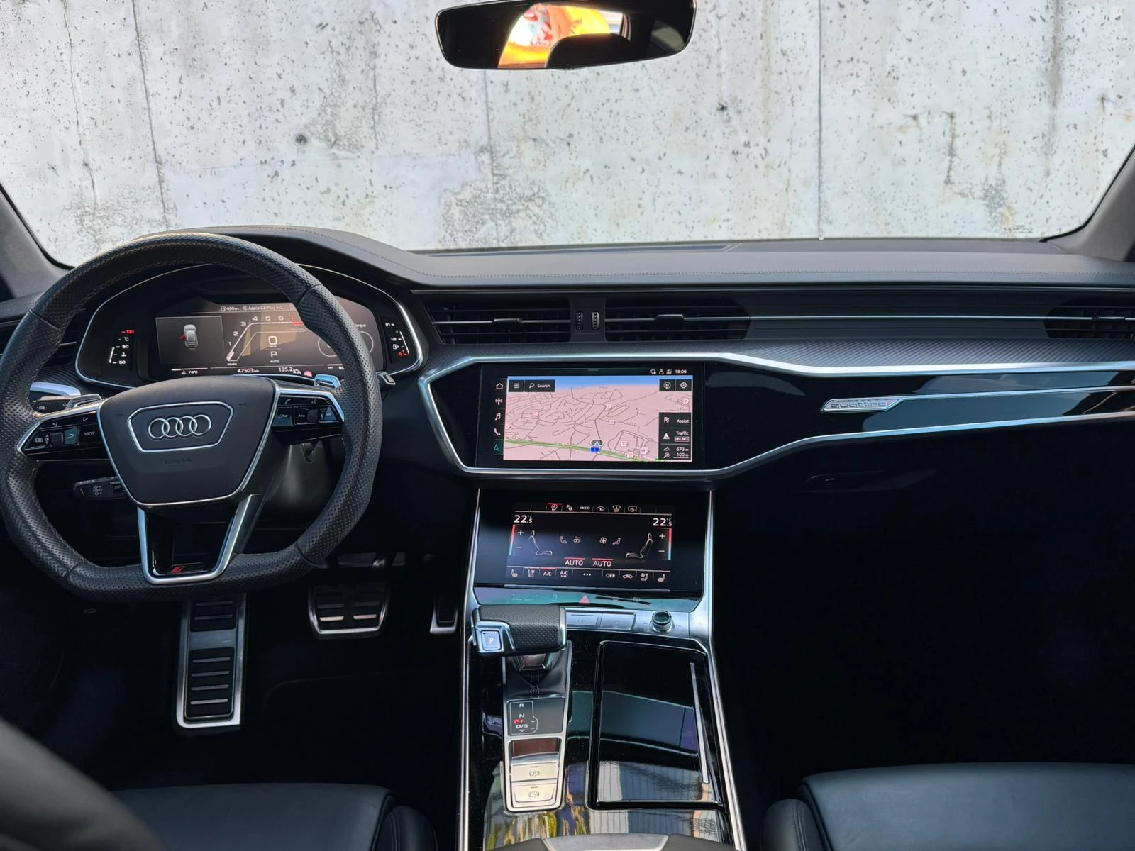 Audi Rs6 Matrix/Ceramic/B&O/4x4/PANO/NAVI/ 47 хил.км.! - изображение 7