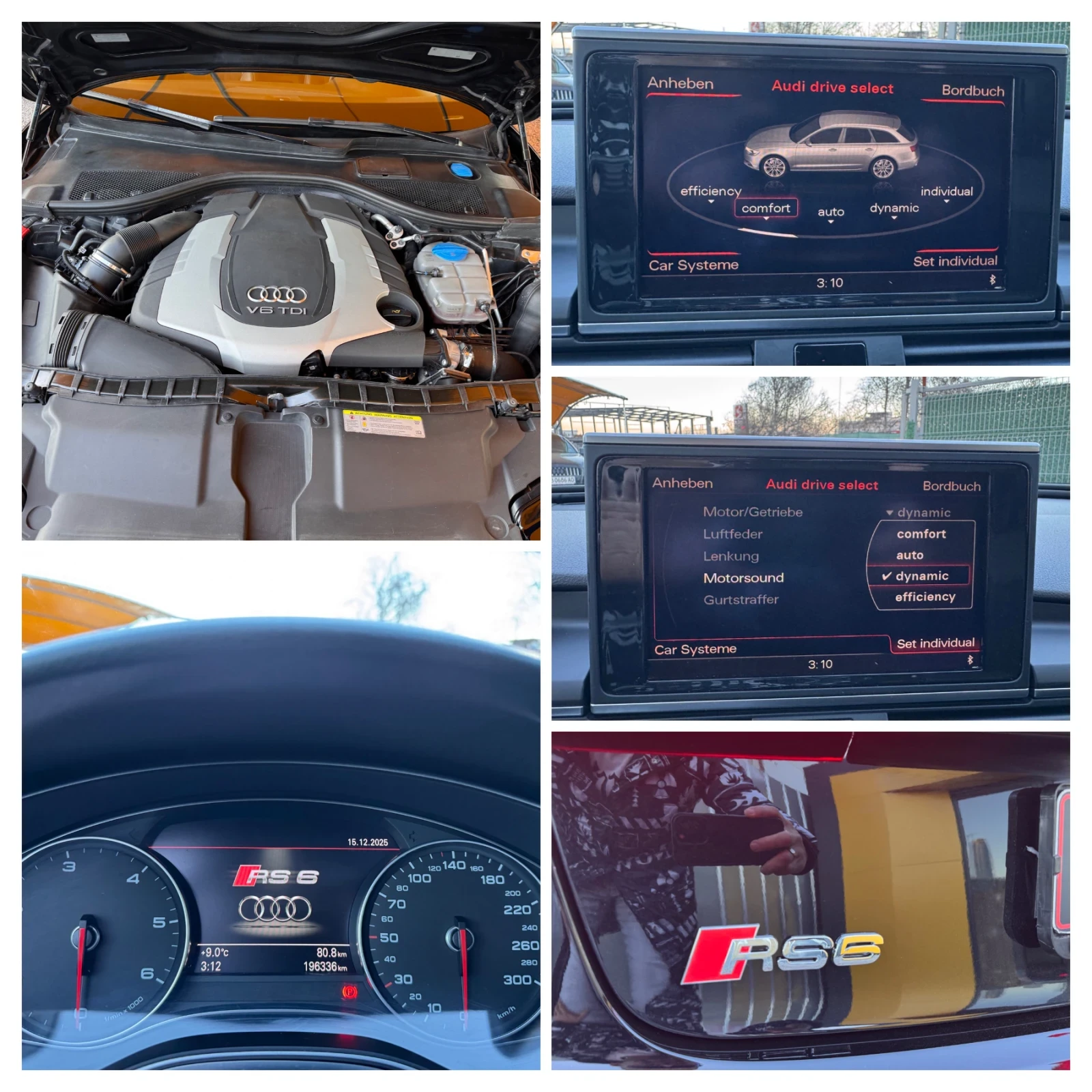 Audi A6 RS6/3.0bi-TURBO/313hp/8G/LED/MATIX/����/��������// | Mobile.bg � ����������� 17