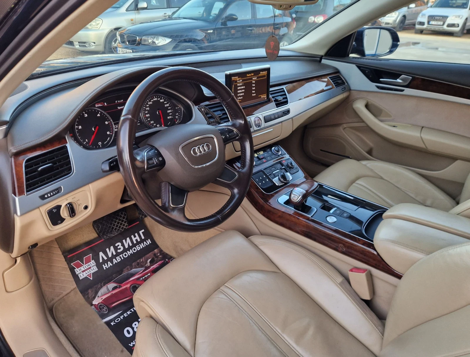 Audi A8 Регистриран / Бартер / Лизинг / Амбиент/ Вакум , снимка 8 - Автомобили и джипове - 55167103