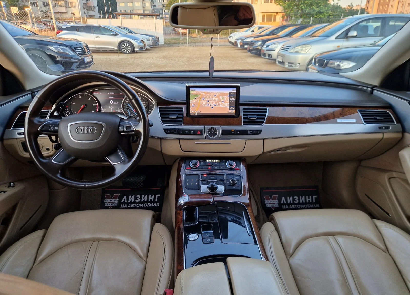 Audi A8 Регистриран / Бартер / Лизинг / Амбиент/ Вакум , снимка 13 - Автомобили и джипове - 55167103