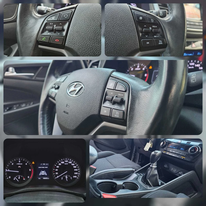 Hyundai Tucson 1.7CRDI !!! РЕАЛЕН ПРОБЕГ ! БЕЗУПРЕЧНО ТЕХ СЪСТОЯ, снимка 15 - Автомобили и джипове - 53302427