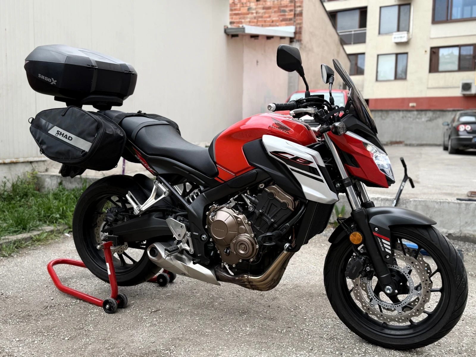 Honda Cb CB 650 FA, снимка 9 - Мотоциклети и мототехника - 54271357