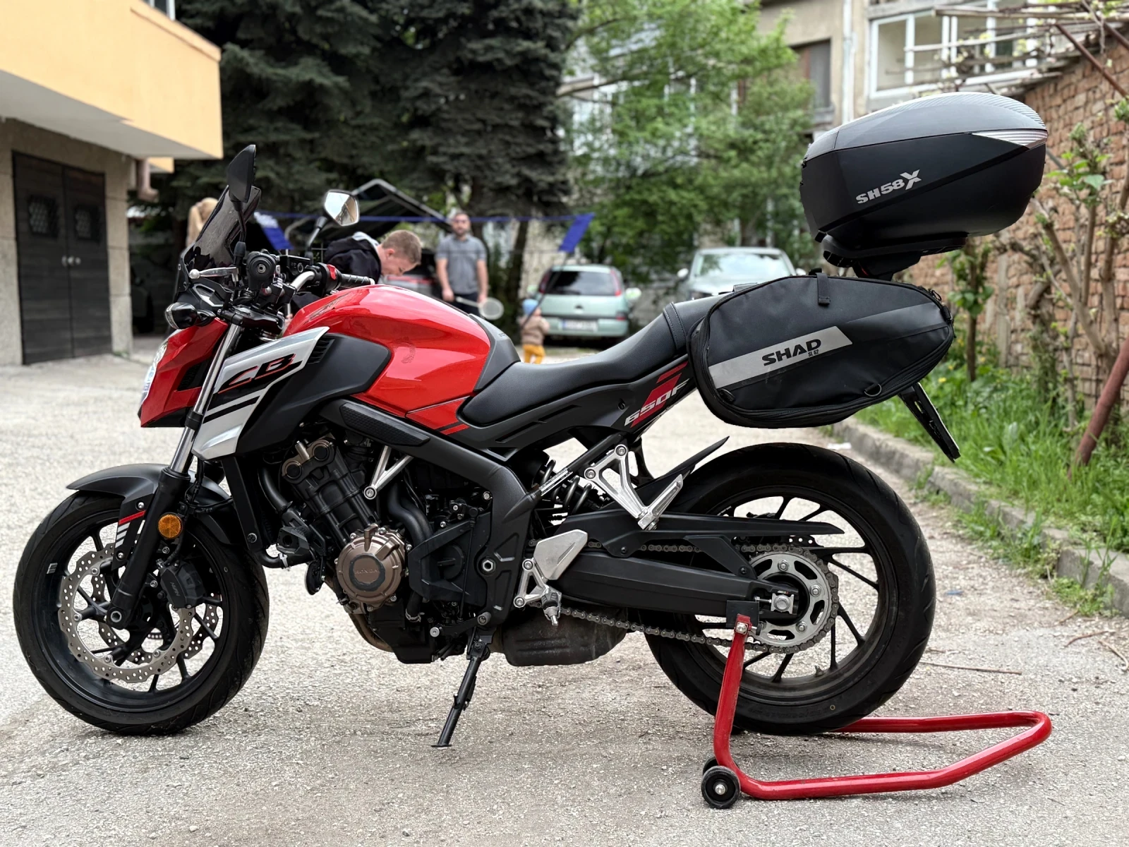 Honda Cb CB 650 FA, снимка 8 - Мотоциклети и мототехника - 54271357