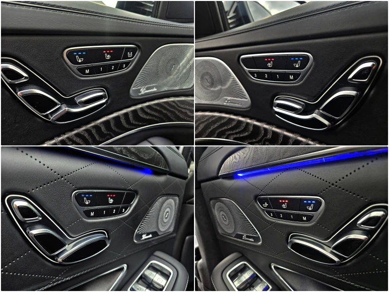 Mercedes-Benz S 560 AMG/4MATIC/TVx3/DISTR/CAMERA/МАСАЖ/ОБДУХ/ВАКУМ/LI, снимка 12 - Автомобили и джипове - 49752548