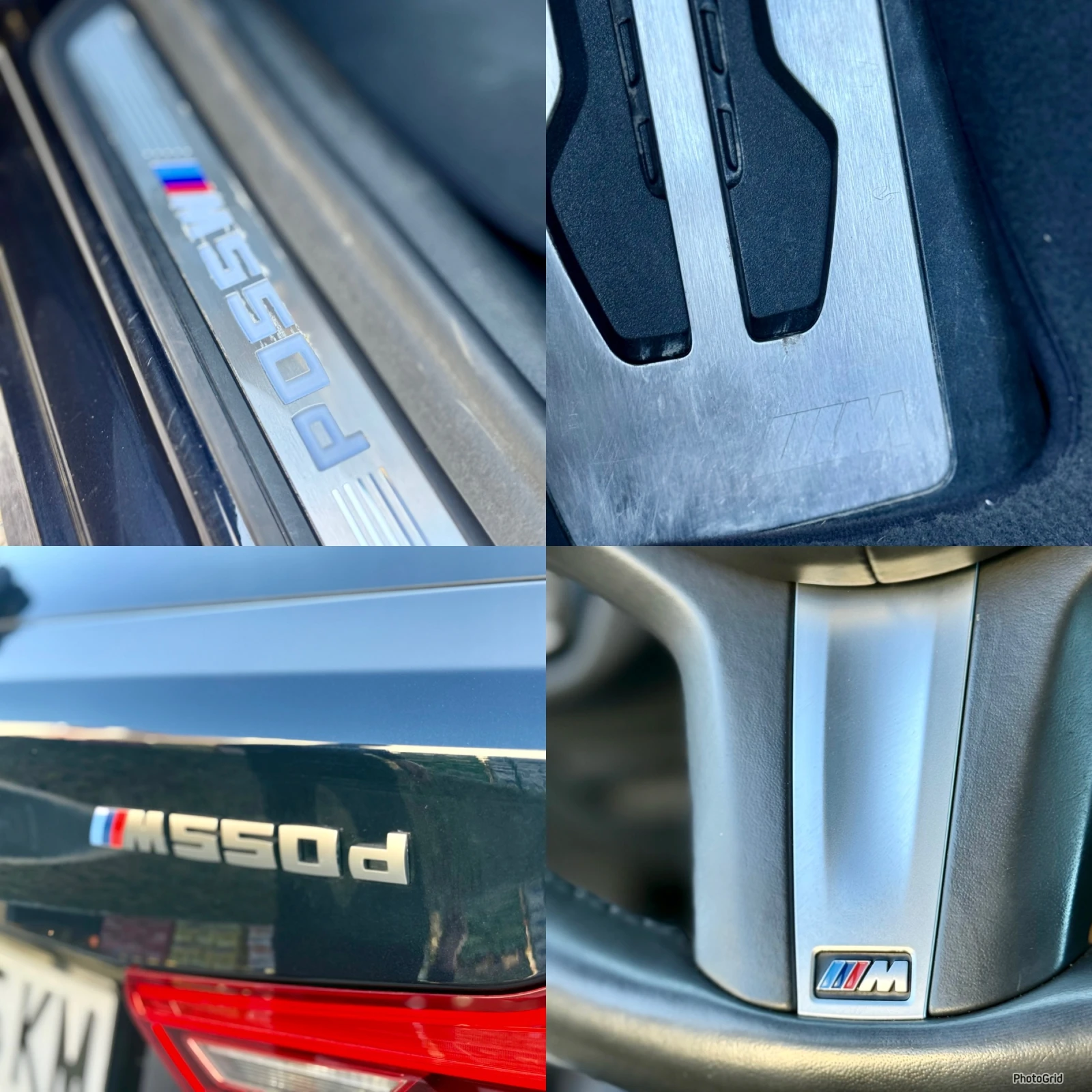 BMW 550 M550d xDrive H/K Head-Up LED ADAPTIVE, снимка 12 - Автомобили и джипове - 53714657