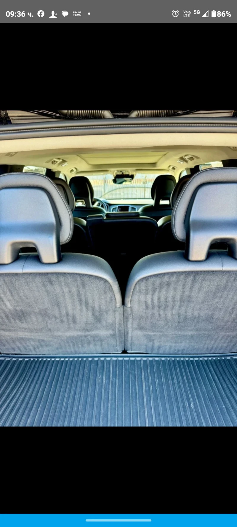 Volvo Xc90 ГАЗ 135000 Реални километри ГАЗ, снимка 5 - Автомобили и джипове - 52487354