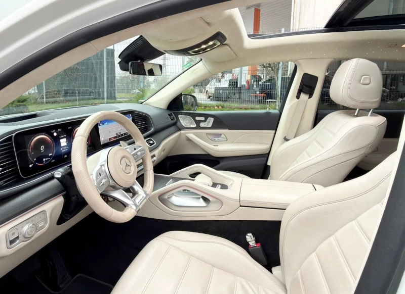Mercedes-Benz GLE Coupe 400CDI* БАРТЕР* AMG* Светещ* ТАВАН, снимка 7 - Автомобили и джипове - 52893014