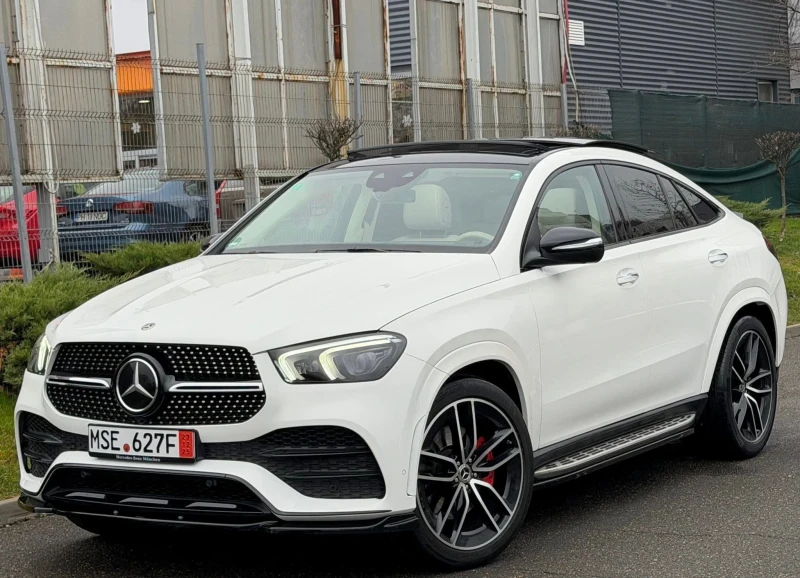 Mercedes-Benz GLE Coupe 400CDI* БАРТЕР* AMG* Светещ* ТАВАН, снимка 2 - Автомобили и джипове - 52893014
