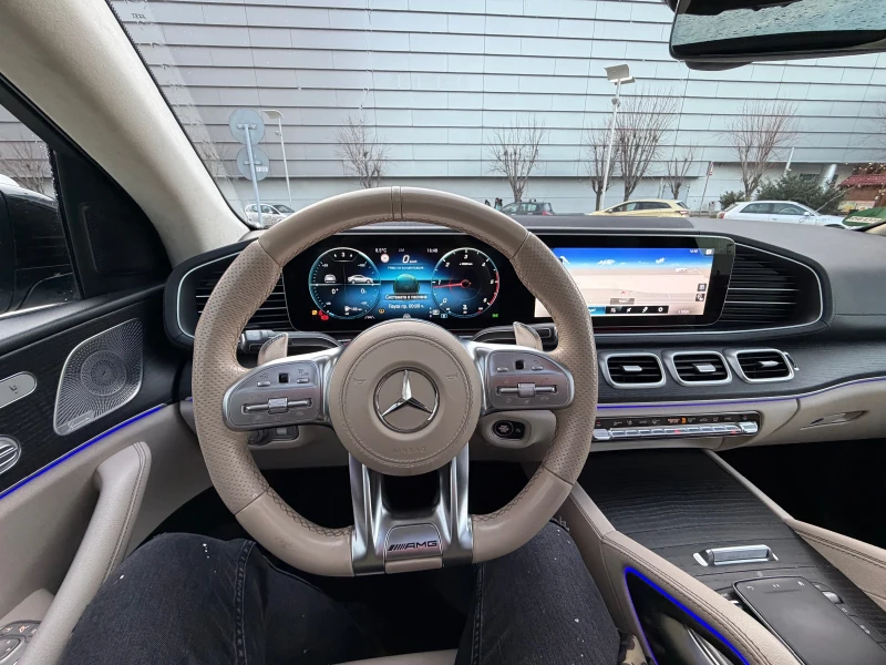 Mercedes-Benz GLE Coupe 400CDI* БАРТЕР* AMG* Светещ* ТАВАН, снимка 16 - Автомобили и джипове - 52893014