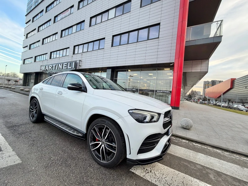 Mercedes-Benz GLE Coupe 400CDI* БАРТЕР* AMG* Светещ* ТАВАН, снимка 2 - Автомобили и джипове - 52893014
