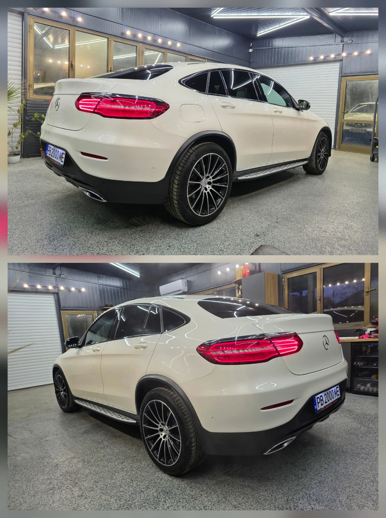 Mercedes-Benz GLC 350 Капарирана !!! AMG BURMESTER 360 - изображение 7