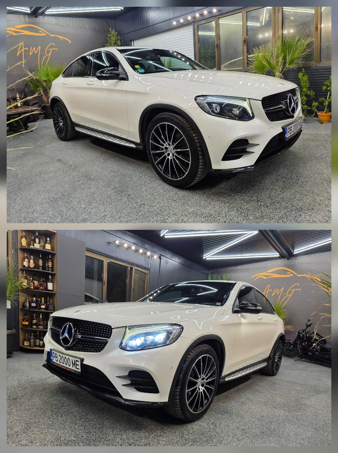 Mercedes-Benz GLC 350 Капарирана !!! AMG BURMESTER 360 - изображение 6