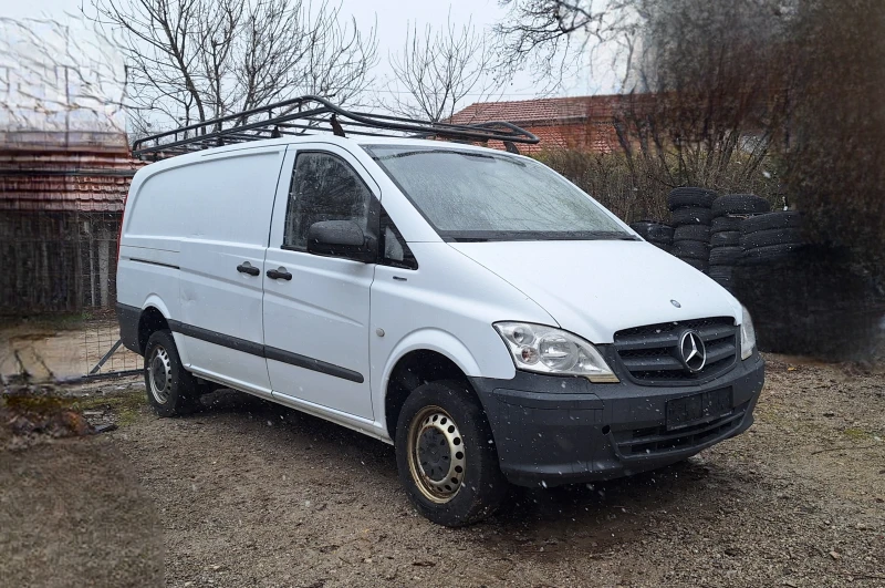 Mercedes-Benz Vito 2.2 CDI 150к.с. 4x4 Автоматик Long 2014г EURO5, снимка 13 - Бусове и автобуси - 53330675