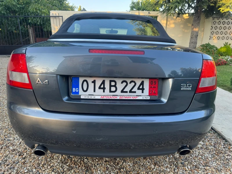 Audi A4 3.0i V6 Quattro Cabrio, снимка 5 - Автомобили и джипове - 47408871