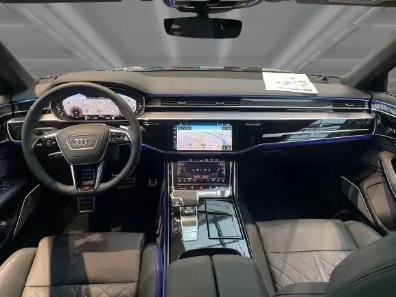 Audi A8 50 TDI Quattro = S-line = Black Optics Гаранция, снимка 9 - Автомобили и джипове - 55000872