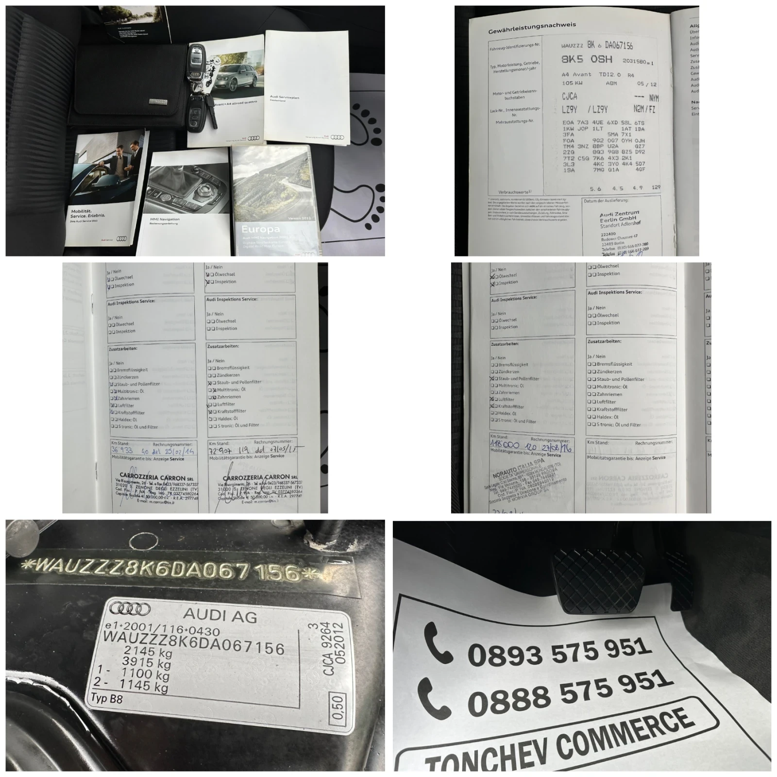 Audi A4 2.0-TDI-AUTOMAT-PODGREV-LED-NAVI-TOP-NEW | Mobile.bg   16