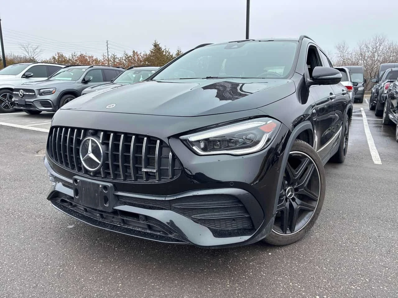 Mercedes-Benz GLA * AMG 35 * 360 * ПОДГРЕВИ * ПАМЕТ  | Auto.bg — изображение 1